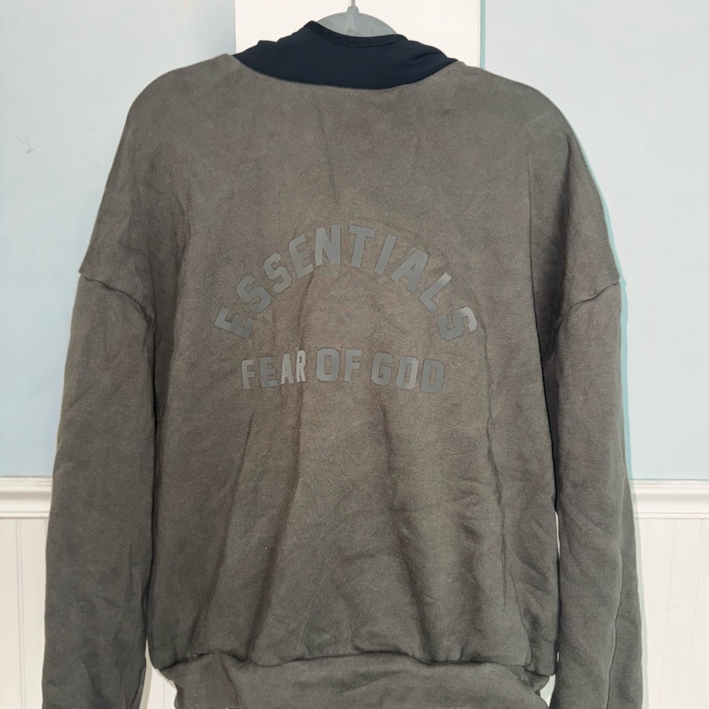 Essentials Men's Charcoal sweatshirt